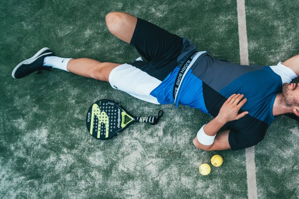 padel court - photo by Oliver Sjöström via Pexels