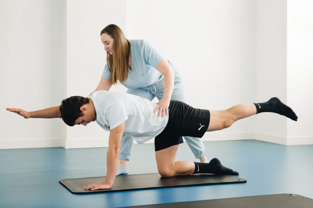 physiotherapy sport - photo by Funkcinės Terapijos Centras via Pexels