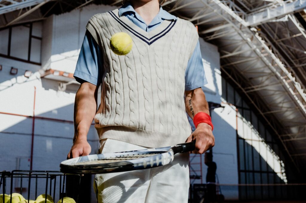 tennis serve - photo by cottonbro studio via Pexels