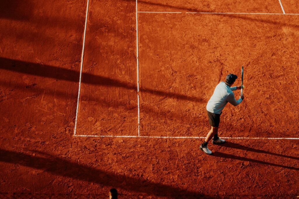 tennis warm up - photo by Gera Cejas via Pexels